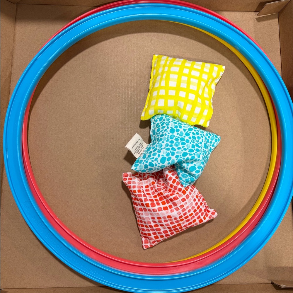 Lovevery Hoops with Bean Bags